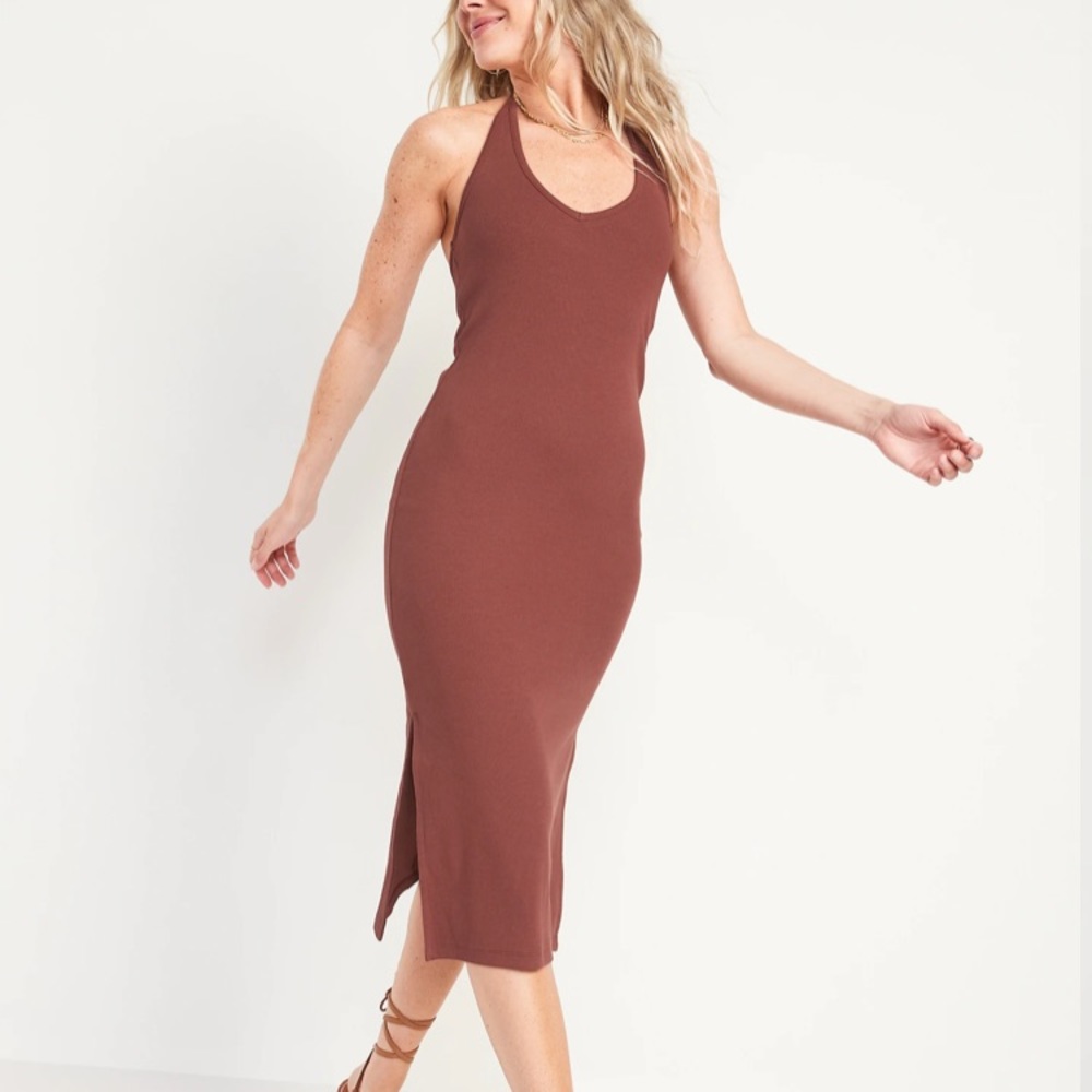 Old Navy Ribbed Halter Dress NWT